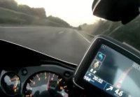 Hayabusa top speed GPS 347Kmh