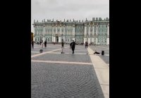Цой на Дворцовой площади