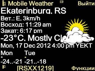 Mobile Weather v2.02