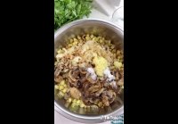 Кабачки с грибами.заготовка на зиму