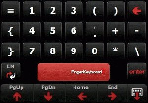FingerKeyb 2.1 VGA arrows Giannis86