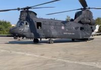 CH-47 Chinook Startup and Departure