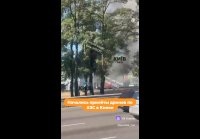 Дроны по АЗС Киева