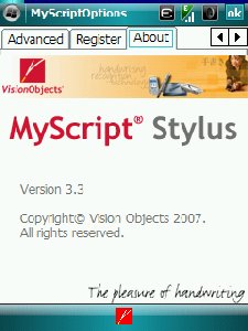 myscript stylus v33