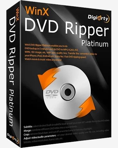 WinX DVD Ripper Platinum 8.22.3 RePack (&amp;amp; Portable)
