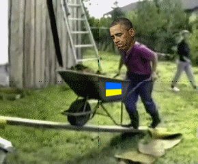 Обамизяна в парашу