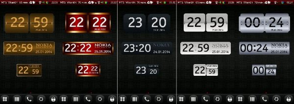 3 digital clocks clone by cleener vitan0