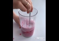 Ягодное суфле на кефире
