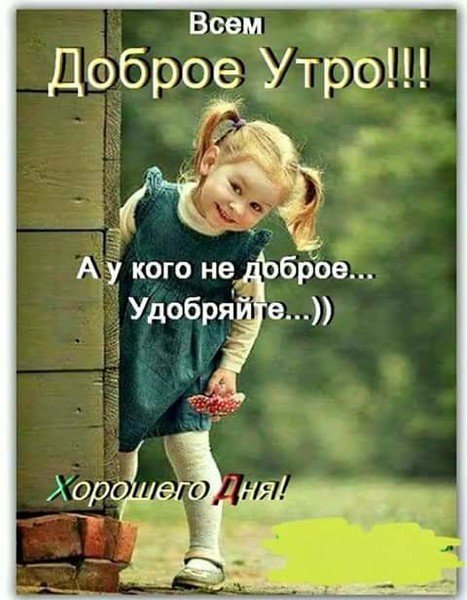 Доброе утро