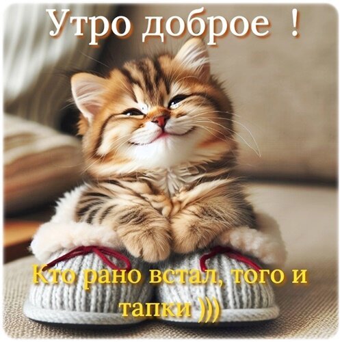 Открытка доброе утро