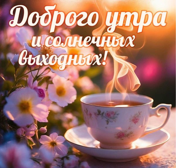 Доброго утра и солнечных выходных!!!