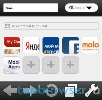 Opera Mini Next v7.0 240x400(320) RUS-sp