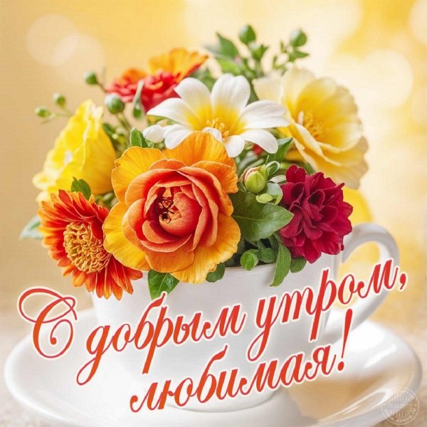 С добрым утром, любимая!