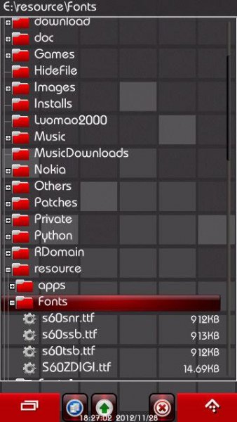 Fоnts s60