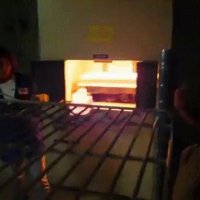 Раскаленные блоки обшивки космического шаттла