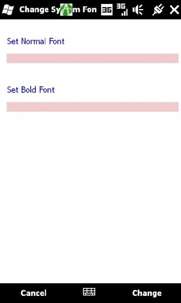 ChangeFonts