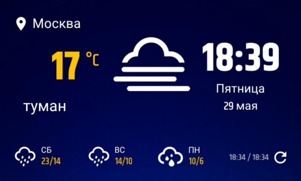Simple Weather &amp;amp; Clock Widget v0.9.45