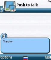 Nokia N70 Push to talksis