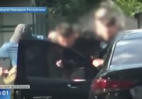 ФСБ: кадры задержания жителя Горловки за подрыв автомобиля