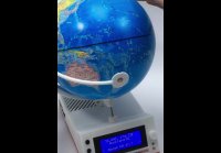Радио в виде глобуса: просто выбираете любую страну и слушает