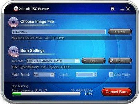 Xilisoft ISO Burner 1.0.55.1231