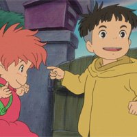 Gake no Ue no Ponyo | Рыбка Поньо на Утесе