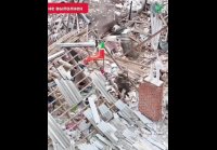Наши бойцы подняли флаг в Новой Полтавке