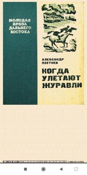 А.Плетнев. Когда улетают журавли