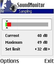 Sound monitor