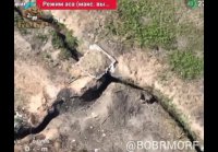 Уничтожение укровояк FPV-дроном