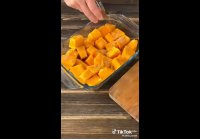 Сладкая тыква в духовке
