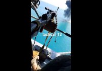 Уничтожение морского дрона противника в Черном море