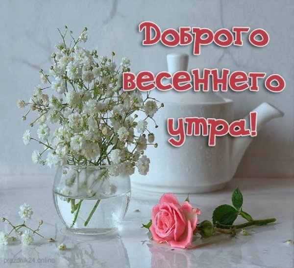 Доброго весеннего утра!