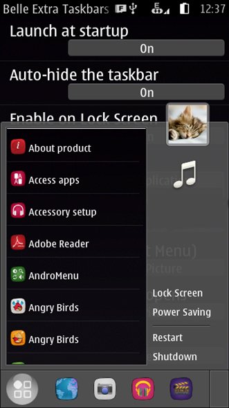 tarsstartmenu