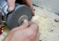 Как сделать фланец на точило без токарного станка