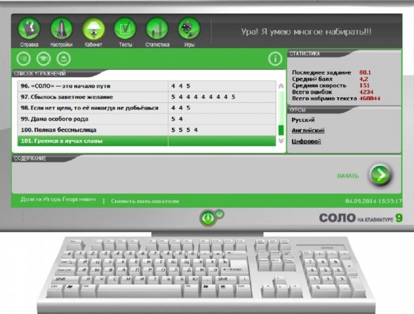 Соло на клавиатуре 9.0.5.65 (3 в 1)