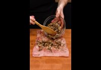 Мясной рулет