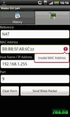 Wake On LAN v.1.1.3