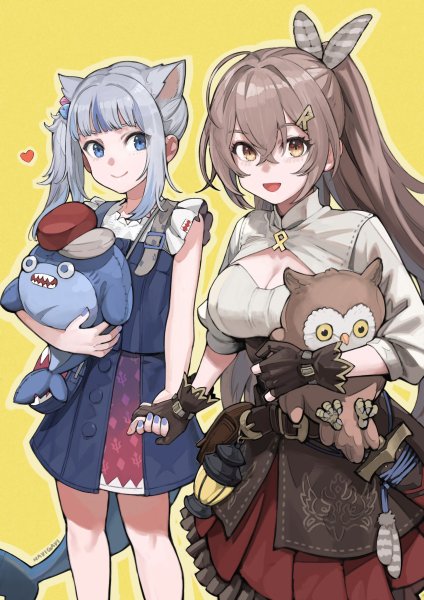 Gawr Gura and Nanashi Mumei - When I&amp;apos;m Gone