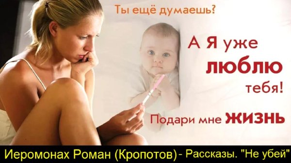 Иеромонах Роман (Кропотов) - Рассказы. &amp;quot;Не убей&amp;quot; Аудиокнига