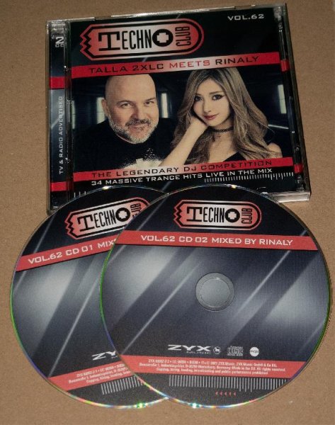Talla 2Xlc &amp;amp; Rinaly - Techno Club Vol. 62 - Techno Club Vol. 62 - Talla 2XLC meets Rinaly - CD2