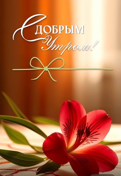 С добрым утром!