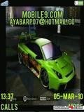 Green Lamborghini