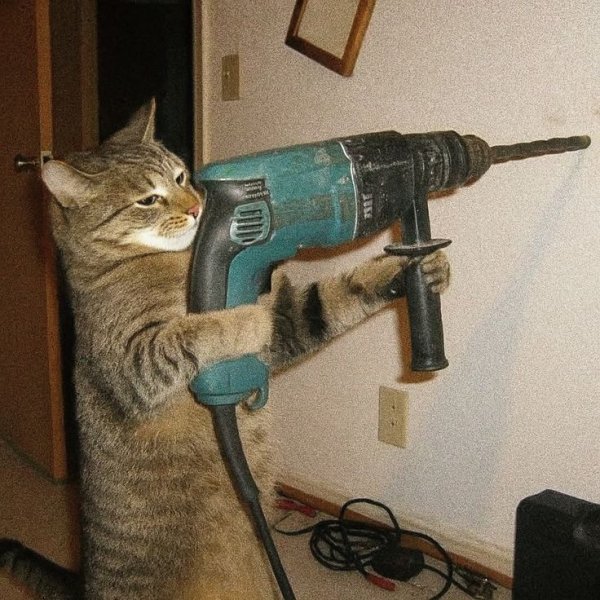 Так вот кто каждое утро стену сверлит: