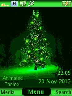 Green xmas tree-Blondie