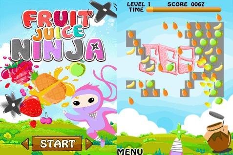 Fruit Juice Ninja 240x320 K800i