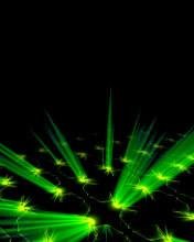 Зелёное свечение