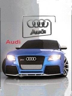 Animated audi car