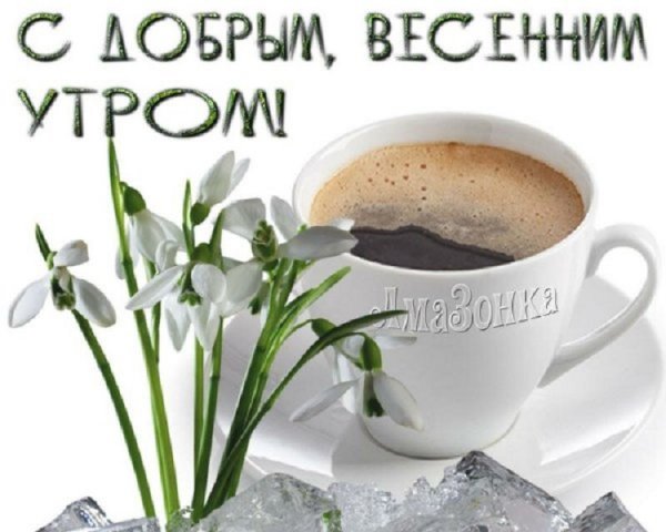 С добрым весенним утром!