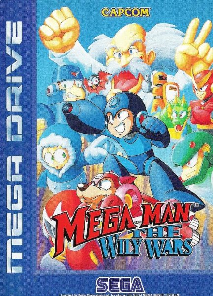 Megaman The Wily Wars (Sega MD GEN) 16bit